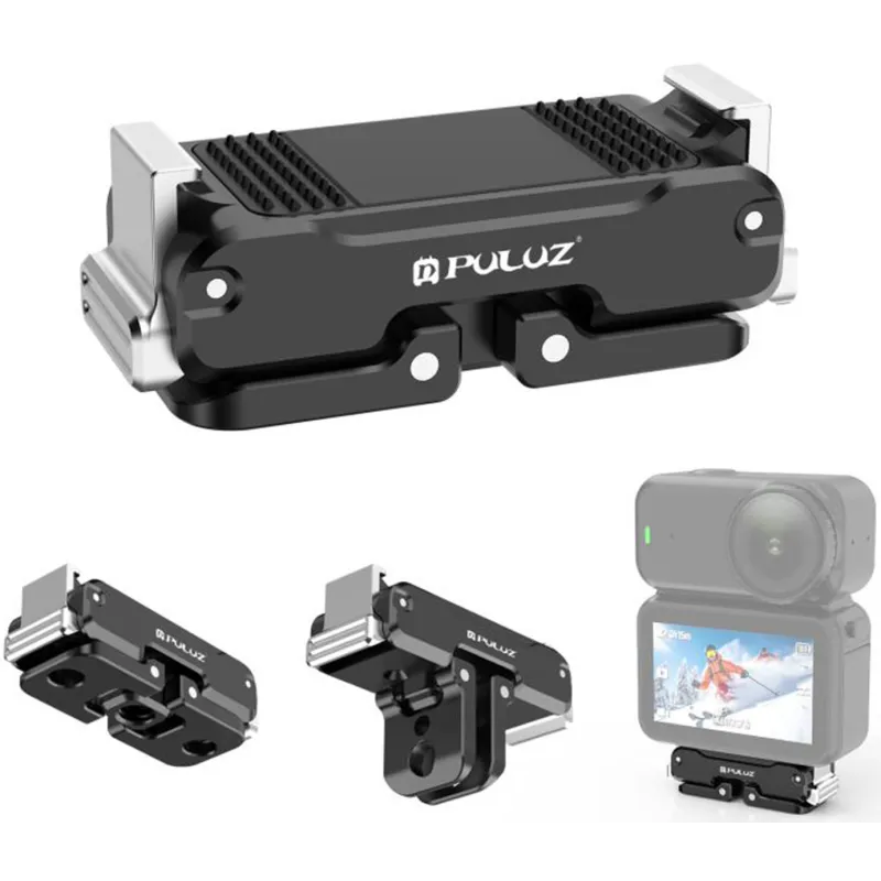 PULUZ Magnetic Metal Holder for DJI Osmo Nano (Black)